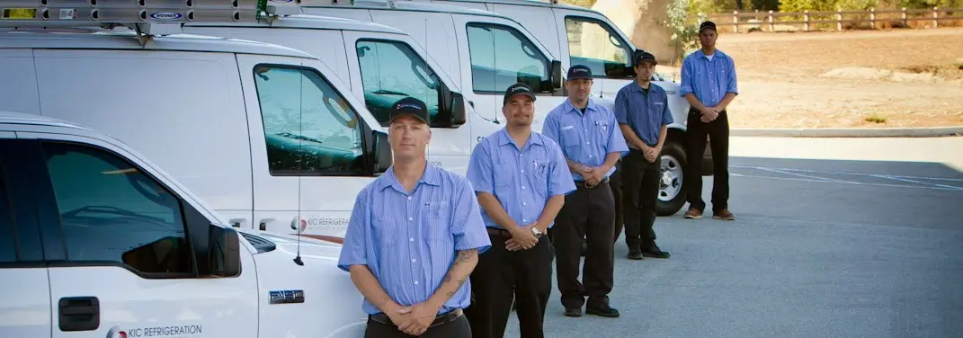 KIC Refrigeration crew ready for Mini Split Repair jobs across Orange City